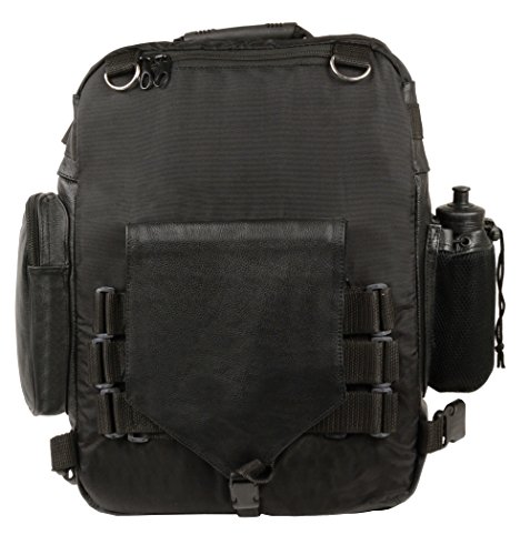 Milwaukee SH54001-BLK-PCS Black Medium Cruiser Backpack (12X16X6)