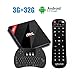 H96 Pro+ TV Box Android 7.1 OS 3G DDR3 32G EMMC Smart TV Box 4K HD Amlogic S912 Octa-core BT4.1 Dual Band 2.4G/5.8G WIFI Ethernet 1000M with Wireless Keyboard