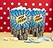 8 Ginger Ray Popcorn Boxes - Pop Art Superhero Party