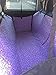 HAOCOO Pet Seat Cover Waterproof and Washable for Cars, SUV, Vans & Trucks (Purple)