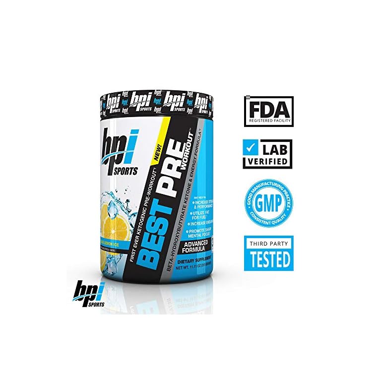BPI Sports Ketogenic PreWorkout Supplement Best Pre