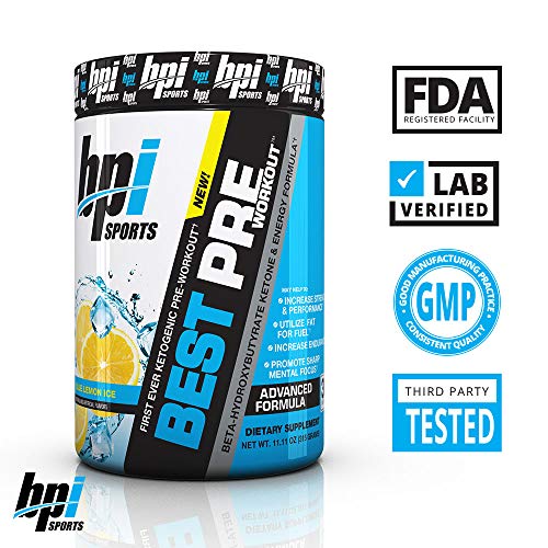BPI Sports Ketogenic PreWorkout Supplement Best Pre
