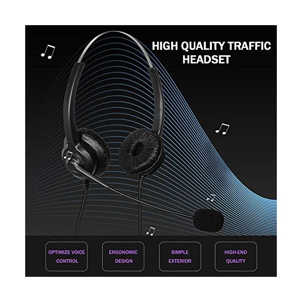TWOTW-Binaural-Telephone-Call-Centre-Headset-with-25-mm-Headphone-Jack-Noise-Cancelling-Microphone-Volume-Mute-Controls-for-Specific-Landline-Model-Phones TWOTW Binaural Telephone Call Centre Headset with 2.5 mm Headphone Jack Noise Cancelling Microphone Volume Mute Controls…