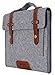 MOSISO Felt Laptop Shoulder Bag Compatible 13-13.3 inch MacBook Pro, MacBook Air, Notebook Computer, Gray