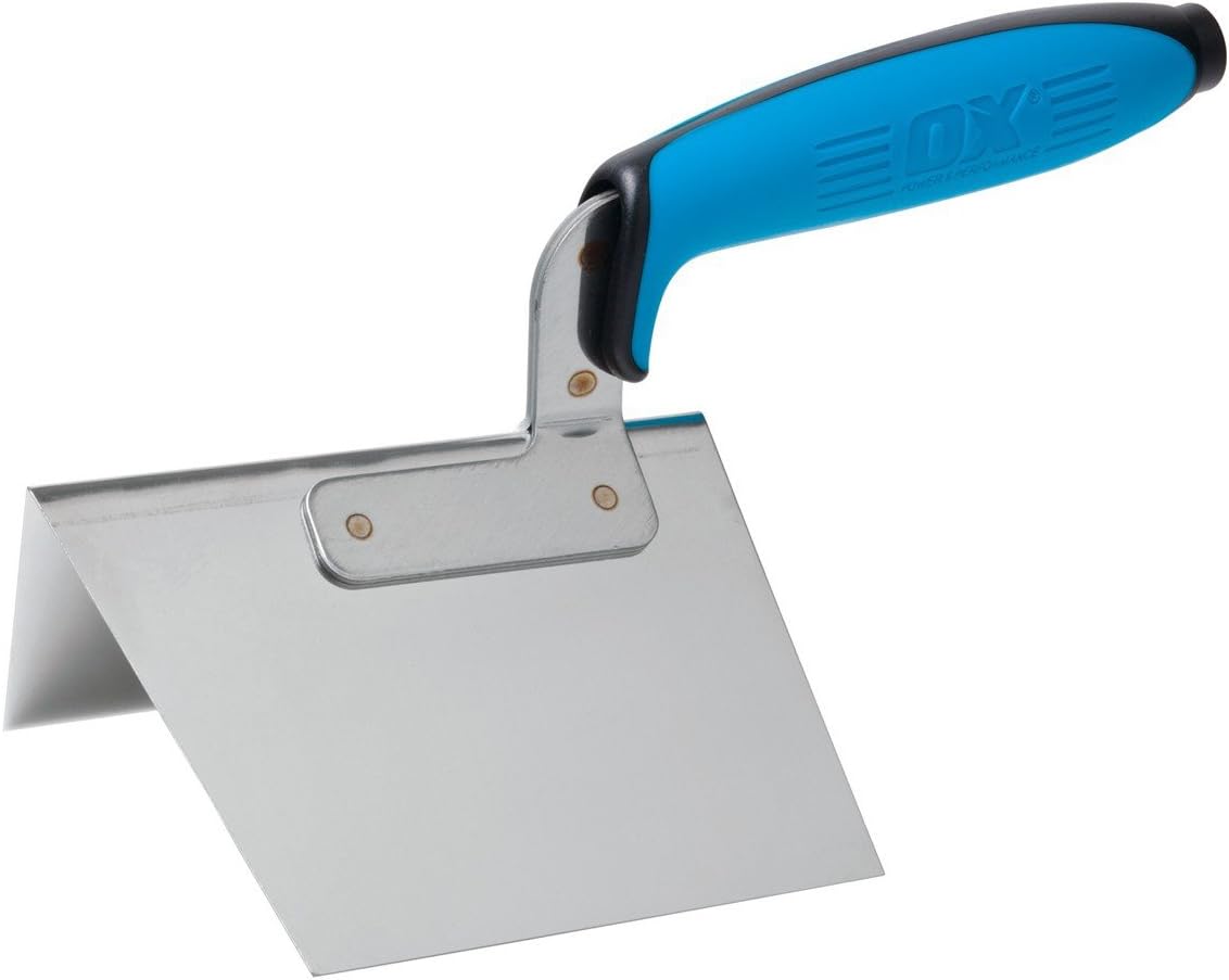 OX Dry Wall External Corner Trowel Pro Hand Trowel for Plastering