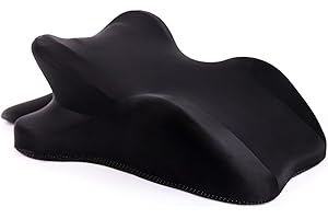 GENERIC Couple Pillow - Sweet Spot Pillow Adopts a 27° Lift Creates The Perfect Angle, Multi-Functional Posture Corrector Couples Comfort Cushion Ideal for Sitting and Lying (Black)