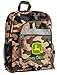 John Deere Dual Pocket Polyester Camo Youth Backpack