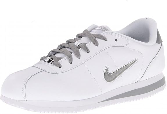 nike cortez jewel silver