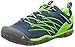 KEEN Kids' Chandler CNX Comfortable Sneakers, Poseidon/Jasmine Green, 5 Big Kid