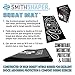 SmithShaper FIT BUNDLE: FIT Ab Squat Roller FIT & Super Pad Knee Mat | Shape Butt Legs Chest Abs | 25 Exercises Ab Rolls Squats | 1 Yr. Free SQUATX Exercise App