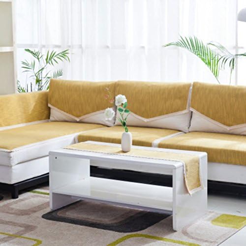 Sofa cushions/ fabric padded sofa towel/Full-cover non-slip solid color sofa set-A 70x150cm(28x59inch)