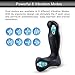 Vibrating Anal Vibrator Prostate Massager with Thrusting Ring Up & Down 8 Vibration,CHEVEN Butt Plug G spot Stimulator Remote Control Rechargeable Adult Male Anal Sex Toys for Men Women and Couples