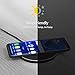 Fast Wireless Charger,Toward Slim Qi Wireless Charging Pad USB-C Qi Charger for Samsung Galaxy Note8 S8 S8+ S7 Edge S7 Note5 S6 Edge+, Wireless Charger for iPhoneX,iPhone8,8 Plus,No AC Adaptor