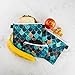 Artovida Artists Collective Reusable Lunch Baggies | Snack and Sandwich Bags with Zipper - Improved Dual Layer Design by Monika Strigel (Germany) Really Mermaid