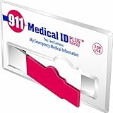 Medical ID as seen on THE DOCTORS - 911 Alert, Emergency Medical Information USB Card - The Size of a Credit Card!