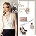 UPSERA Cat Necklace – Fun and Cute Cat Jewelry for Women – Rose Gold Plated Two Cats Necklace with Rolo Chain – 17-inch with 2-inch Extender Necklace with Cat Pendant – Lovely Present for Moms