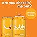 bubly Sparkling Water, Mango, 12 ounce Cans (Pack of 12)