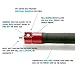 321 STRONG Aluminum Speed Jump Rope - Red