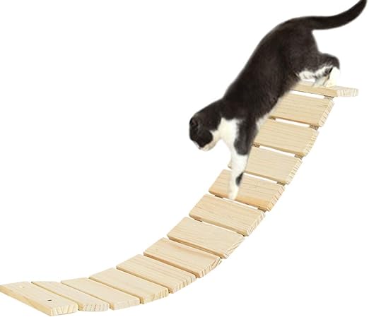 wooden cat ladder