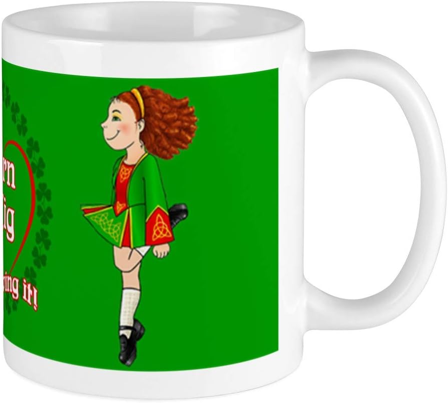 CafePress Irish Dancing Mug Mugs Unique Coffee Mug, Coffee Cup Kitchen & Dining