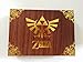 6pcs Legend of Zelda Link Shield Hyrule Sword Necklace Pendant keychain Anime