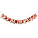 Concessions Banner Baseball Banner Sports Theme
