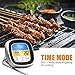 Meat Thermometer, CyanCloud Instant Read Food Thermometer Digital Cooking Thermometer for Oven, Kitchen, Grilling, Smoker with Timer Alert