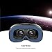 DESTEK V3 VR, 103° FOV Virtual Reality Headset w/ Magnetic Button Trigger, NFC for iPhone 5/5S/SE/6/6S/6 Plus/7/7 Plus, Samsung S8 S7 S6 series/5/4/3, Note 5/4/3, LG G3 G4 G5 G6 V10 V20, Nexus 5 6
