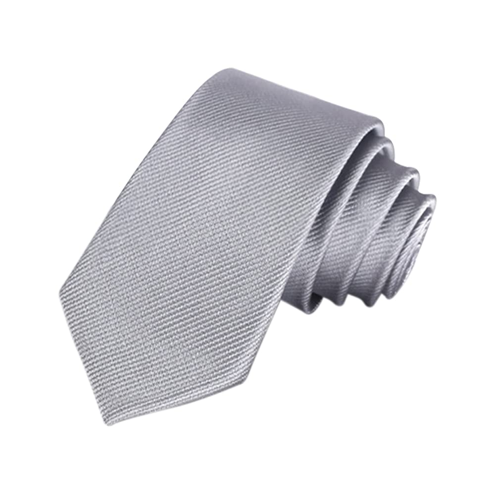 YOFASEN Men Tie Set - Polyester Classic Men Tie with Handkerchief & Cufflinks & Necktie & Pocket Square & Tie Clips, PT571T-B, 145 * 6cm