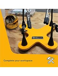 QuadHands Herramienta soldadora manual y tornillos   Cuatro flexibles Brazos de metal se puede colocar exactamente donde quieras   Grado Profesional