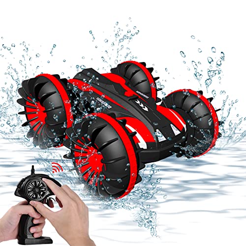 Prysyed Toys for 612 Year Old Boys Amphibious Remote Control Car for