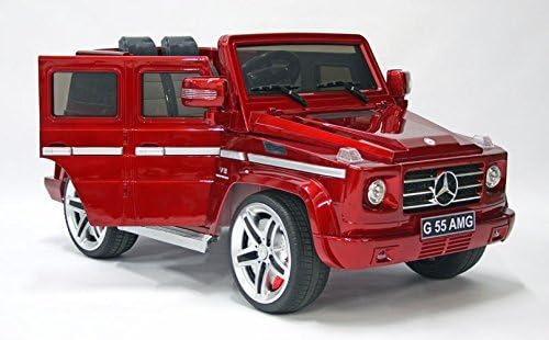 Premium Licensed Mercedes Benz G55 Kids Ride On Jeep Doors,Music, Lights, Remote