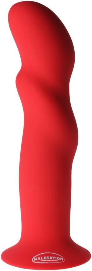 MALESATION Robbie Dildo with Suction Cup, Large, Red