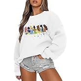 lpmzqw Magical Sweatshirt For Women Magic Princess Pullover Cute Magic Kingdom shirts Family Vacation Trip Long Sleeve Tops
