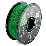 HATCHBOX ABS 3D Printer Filament, Dimensional Accuracy +/- 0.05 mm, 1 kg Spool, 1.75 mm, Green
