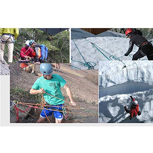 12mm Kletterseil Sicherheitsseil Survival Seil Climbing Rope Outdoor Seil Multifunktionsseil Mit 2 Karabinern Für… – Bild 4