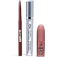 W7 Lippy Essentials - 3 Piece Set - Lipstick, Lip Liner & Gloss - Nude