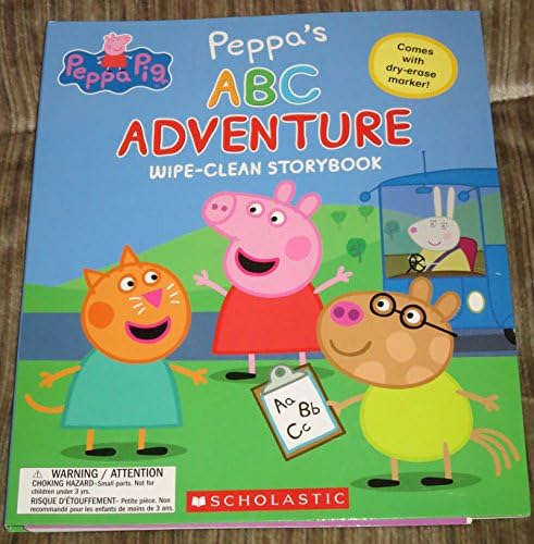 Peppa Pig: Peppa's ABC Adventure - Wipe-Clean Storybook