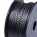 emma kites Black 1.8mm UHMWPE Braided Cord Spliceable Utility Cord DIY Leash Tent Tarp Guyline Hammock Ridgeline Whoopie Sling Bear Bagging for Camping Backpacking Survival Boating 100Ft 900Lb