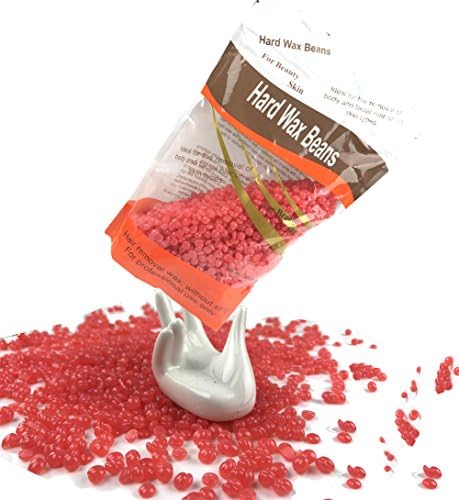 HeaLif Hard Wax Hair Removal Hard Wax Beans Beads Strawberry Depilatory for Man and Woman Hair Remove