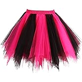 Sinalty Layered Tutu Skirt Tulle Dance Tutu Ballet Skirts Festival Tutu Costume for Women and Girls