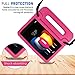 SIMPLEWAY Kids Case Lightweight Shockproof Child-Proof Cute Cover with Handle (Roes)