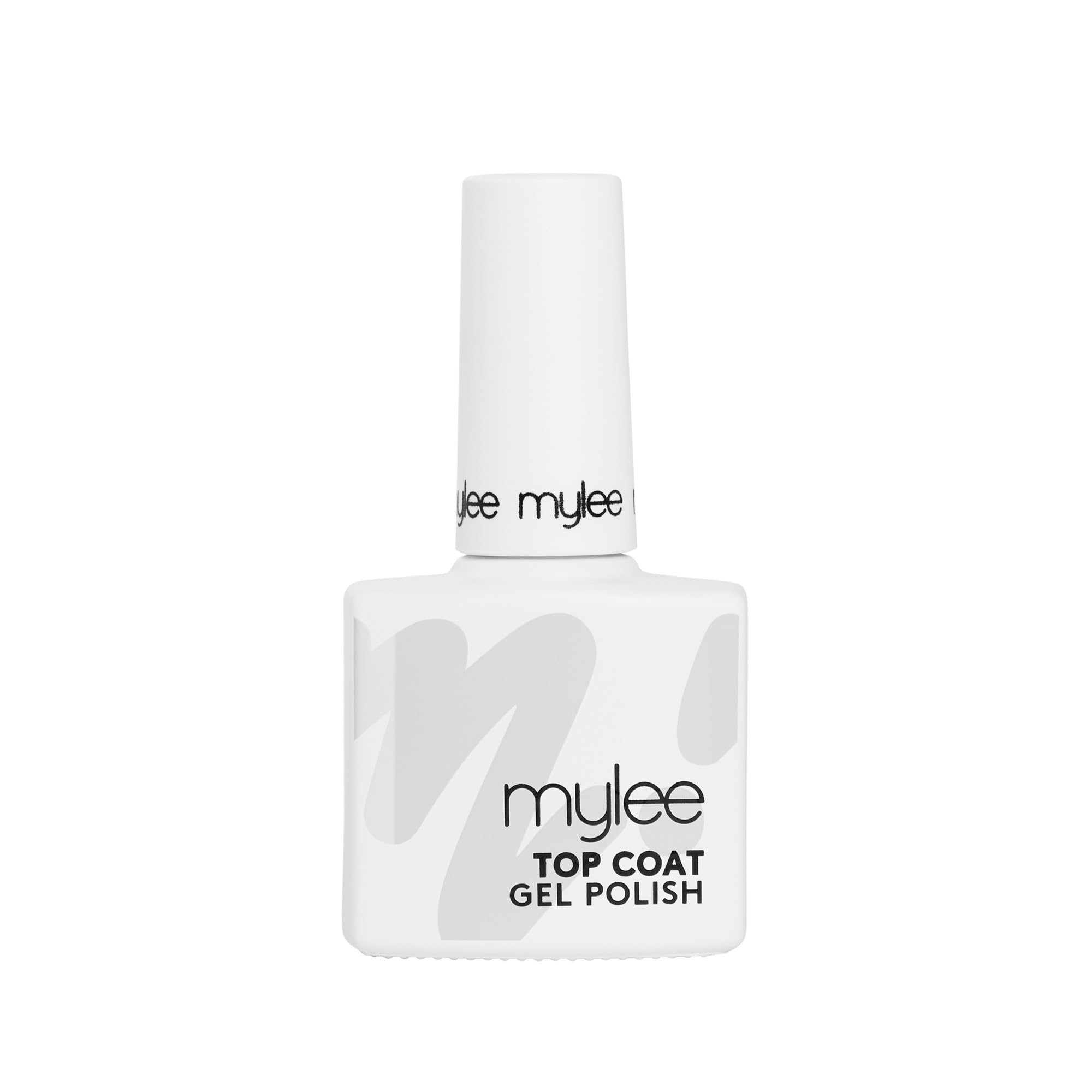 Mylee Gel Nail Polish Top Coat 10ml - UV/LED Soak-Off Nail Art Manicure Pedicure for Professional & Home Use, Long Lasting & Easy to Apply, Vegan & Cruelty Free