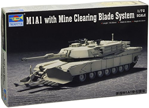 Trumpeter 1/72 US M1A1 Abrams Mine Clearing Tank