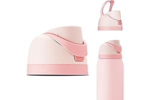 TERPINK Replacement Lid Compatible with Owala Freesip Top Lid Compatible with Owala Cup 16oz 24oz 32oz 40oz BPA-Free Replacement Cap No Leak Replacement Accessories Compatible with Owala Free Sip