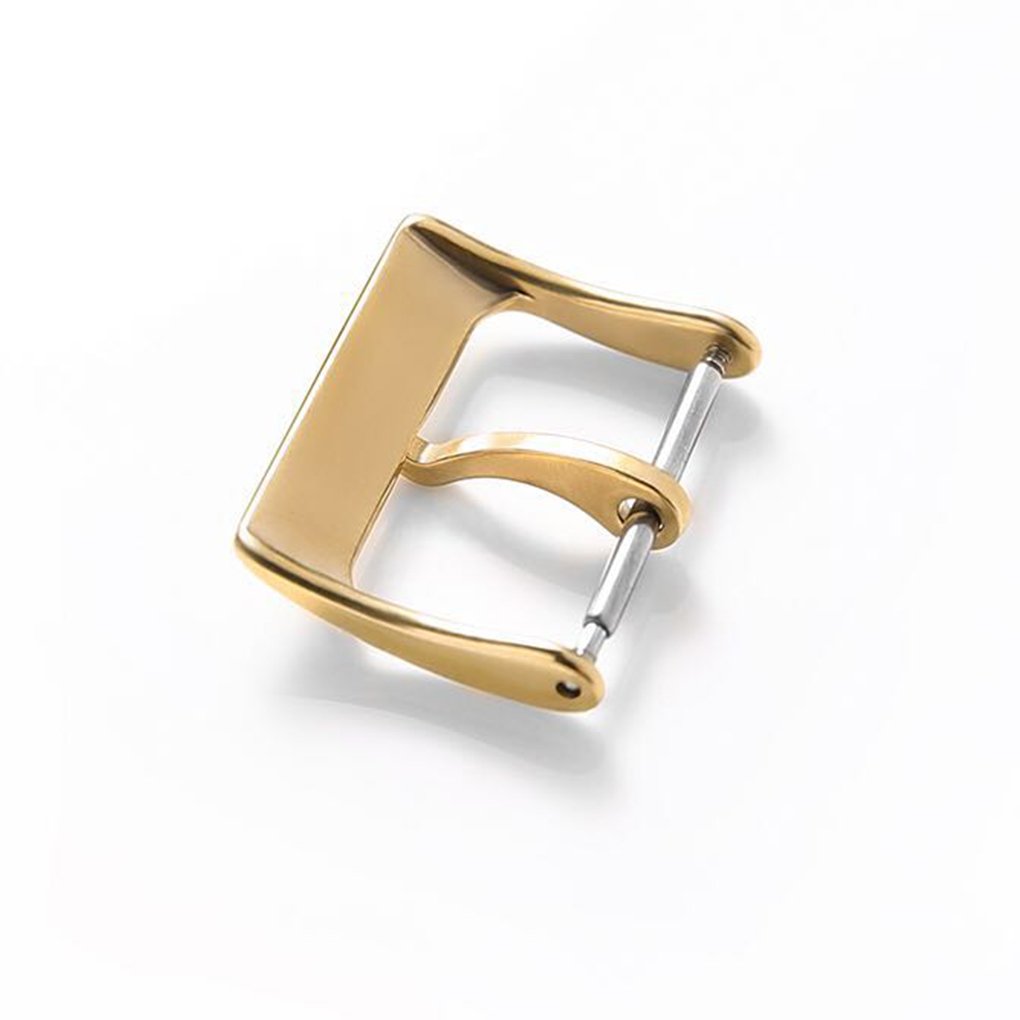 激安単価で 時計バンドバックル留めストラップ 腕時計ツールステンレススチールブラックシルバーゴールドローズゴールドバックル幅18 Mm Mm 22 Mm 18mm ゴールド 18mm ゴールド ゴールド 18mm B078rjbvdh Studioweb Com