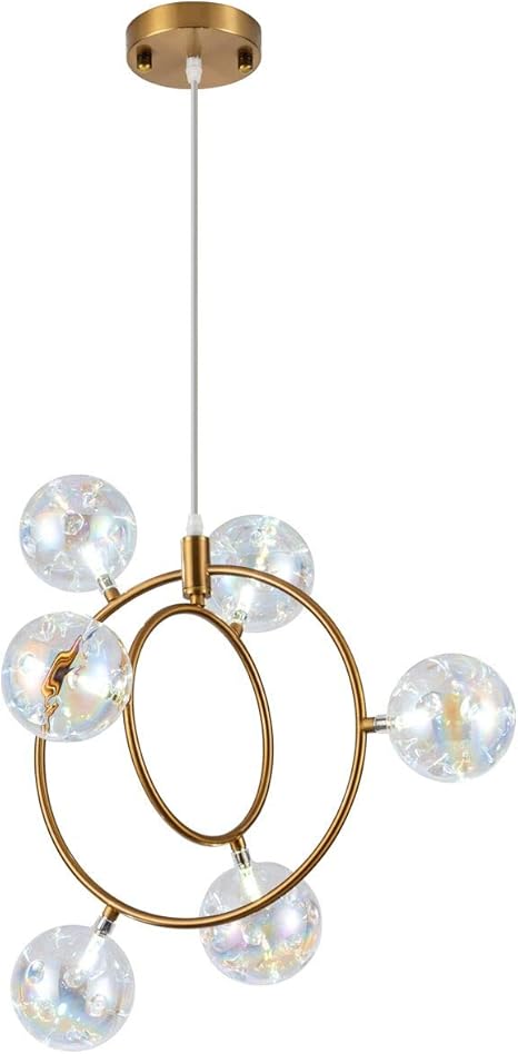 light bulb chandelier modern