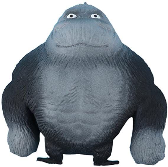 Gorilla Figure Toy,Latex Monkey Gorilla Toys Anime Figure Toys Latex