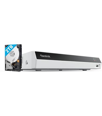 Amazon.com : REOLINK RLN8-410 8-Channel NVR with 2TB HDD for PoE