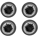 Univen Push Nut Axle Caps .437 (7/16